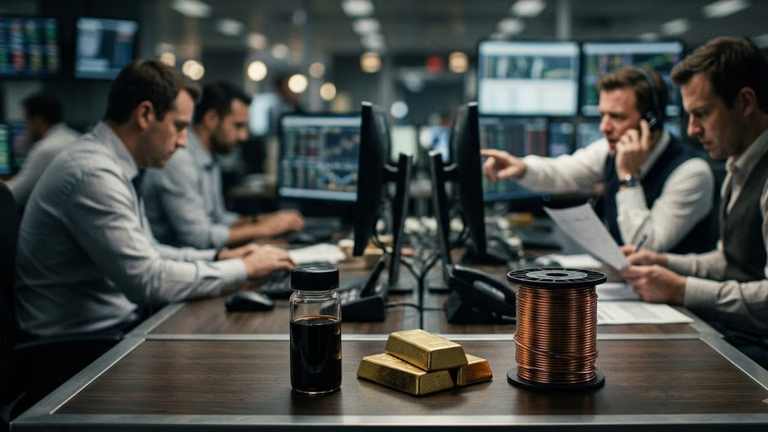 Oil Surges, Gold Soars Past $5,100, Copper Crashes: The Commodity Recession Signal