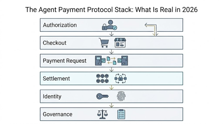 The Agent Payment Protocol Stack: What Is Real in 2026