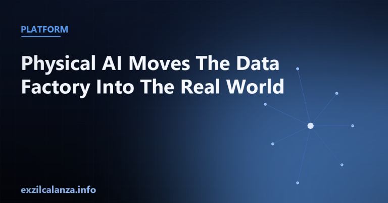 Physical AI Moves The Data Factory Into The Real World